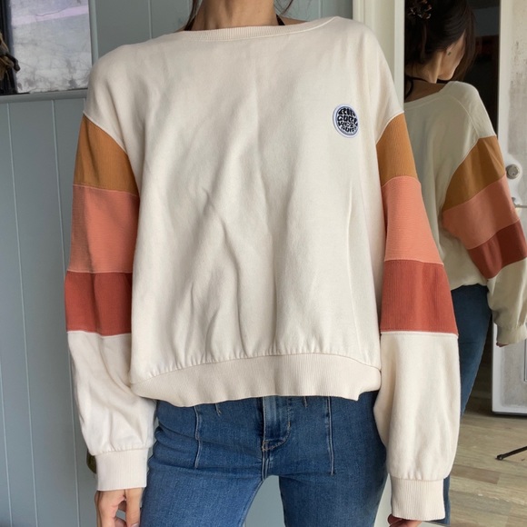 Rip Curl Sweaters - 🛒✨Rip Curl Track Team Crew Neck Fleece